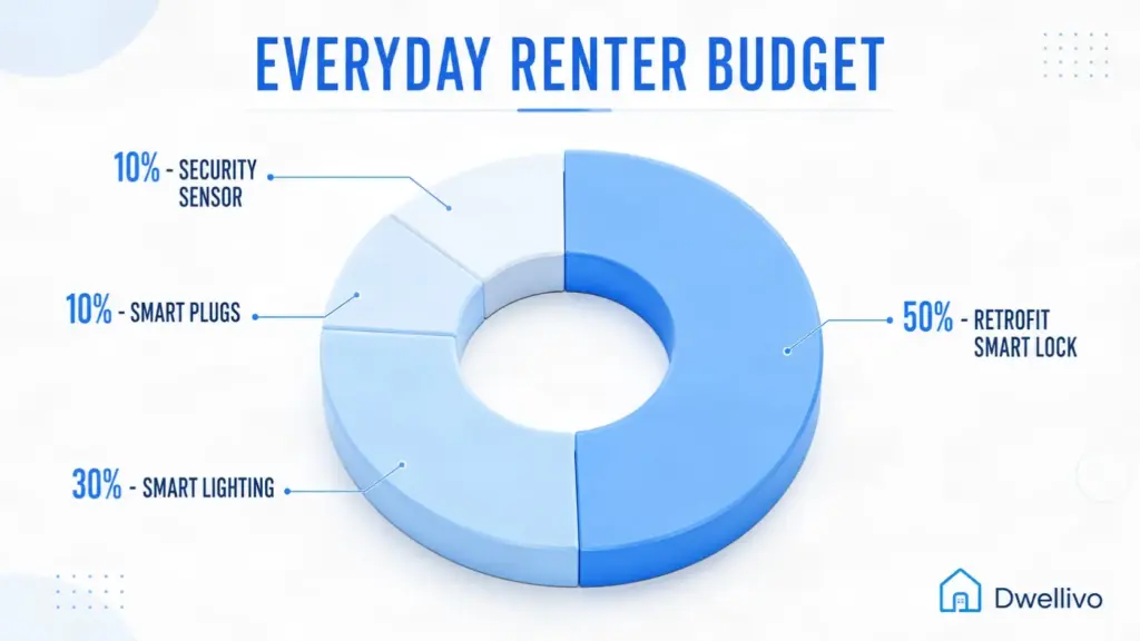 Everyday Renter Budget Infographic