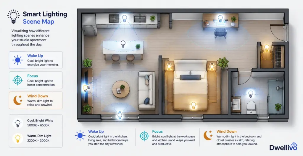 Studio Zone-Lighting Diagram