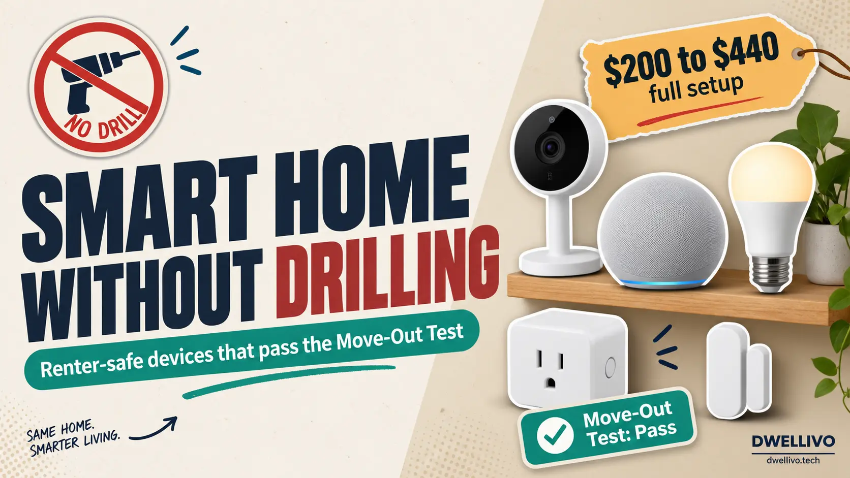 Smart Home Devices Without Permanent Installation